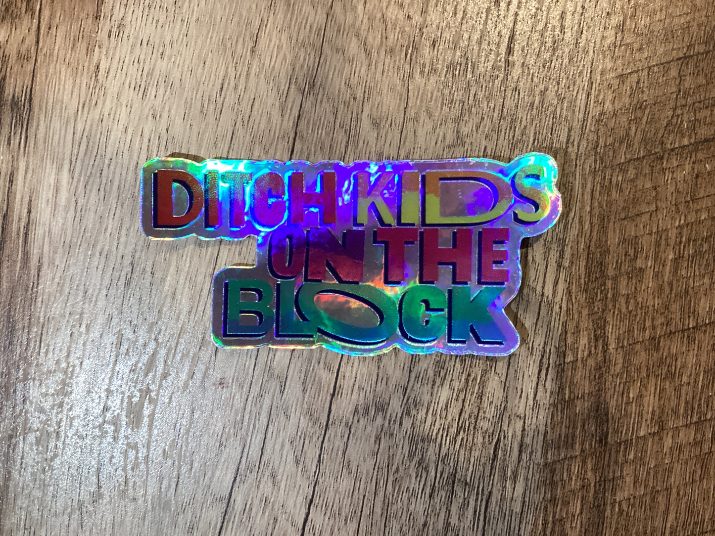Ditch Kids On The Block Sticker