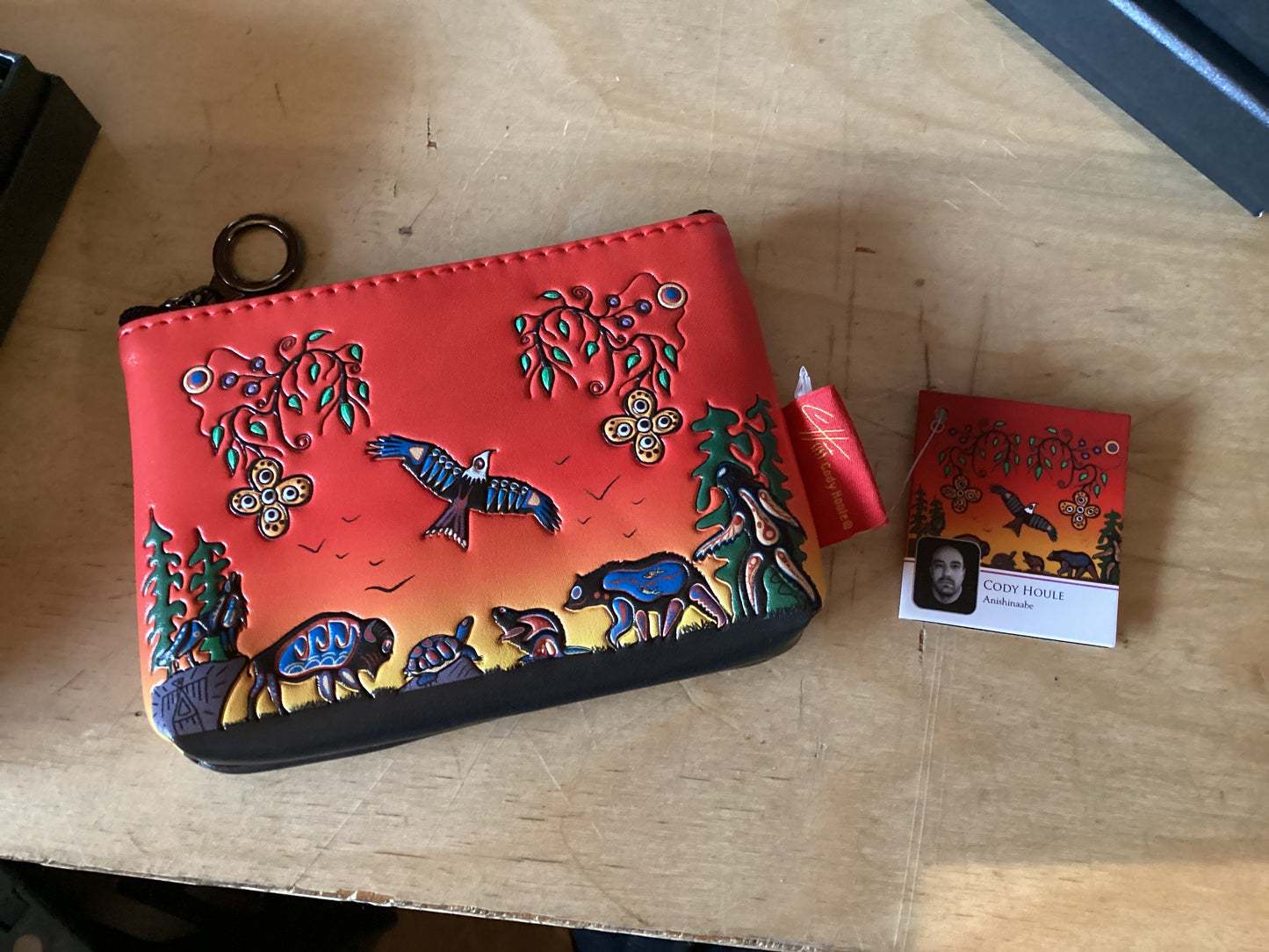 Seven Grandfather Teachings Coin Purse