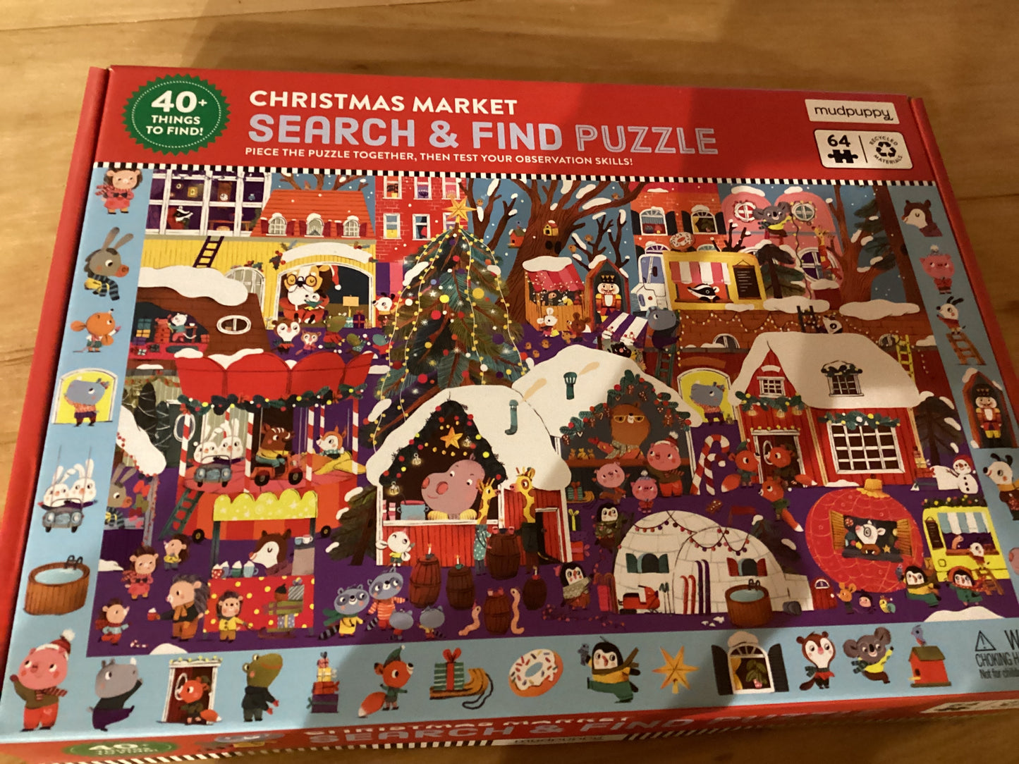 Christmas Market Search And Find Puzzle