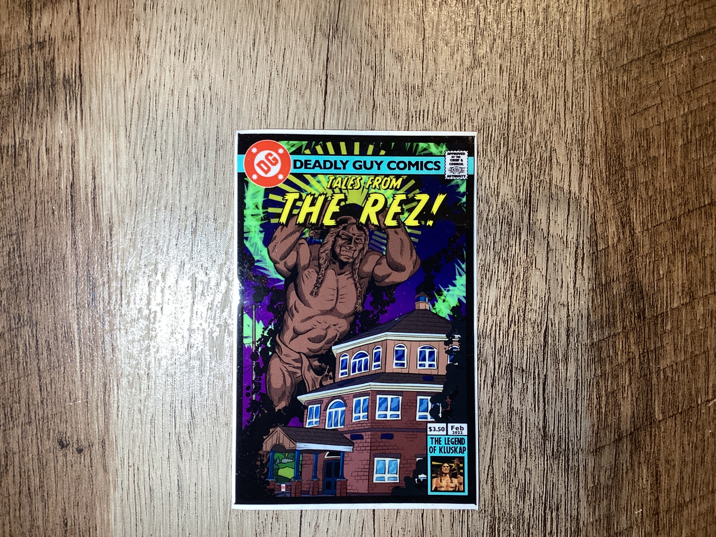 Deadly Guy Comics Sticker