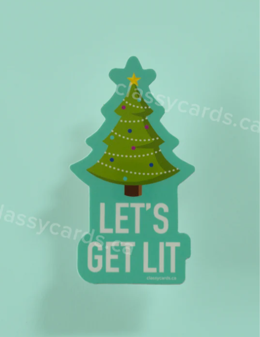 Let’s Get Lit Sticker
