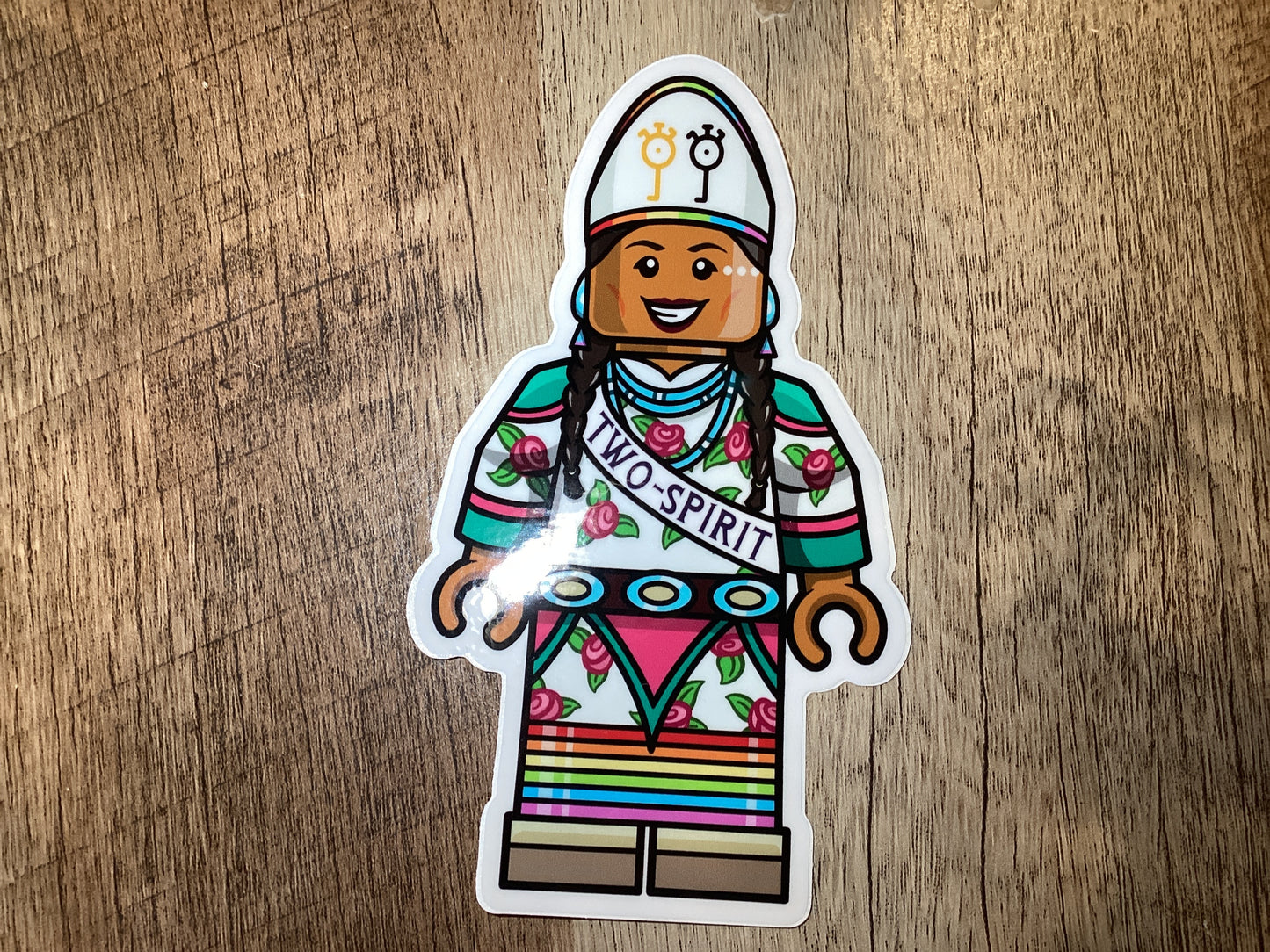 Two Spirit Lego Sticker