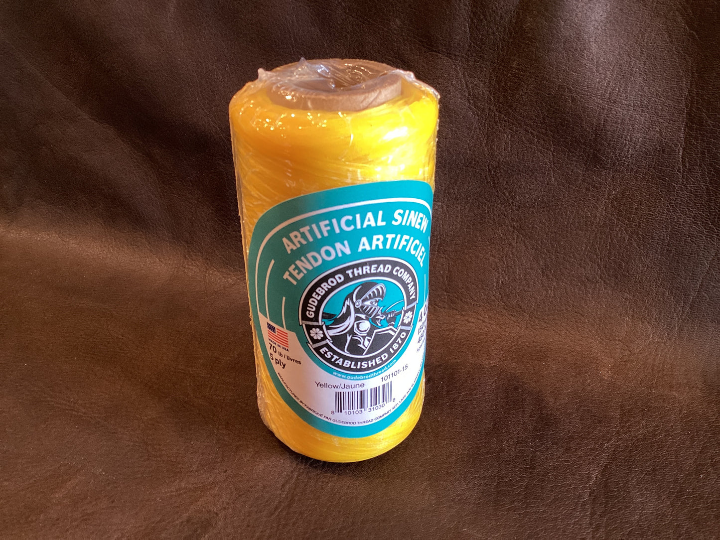 Yellow Gudebrod Sinew 150yd