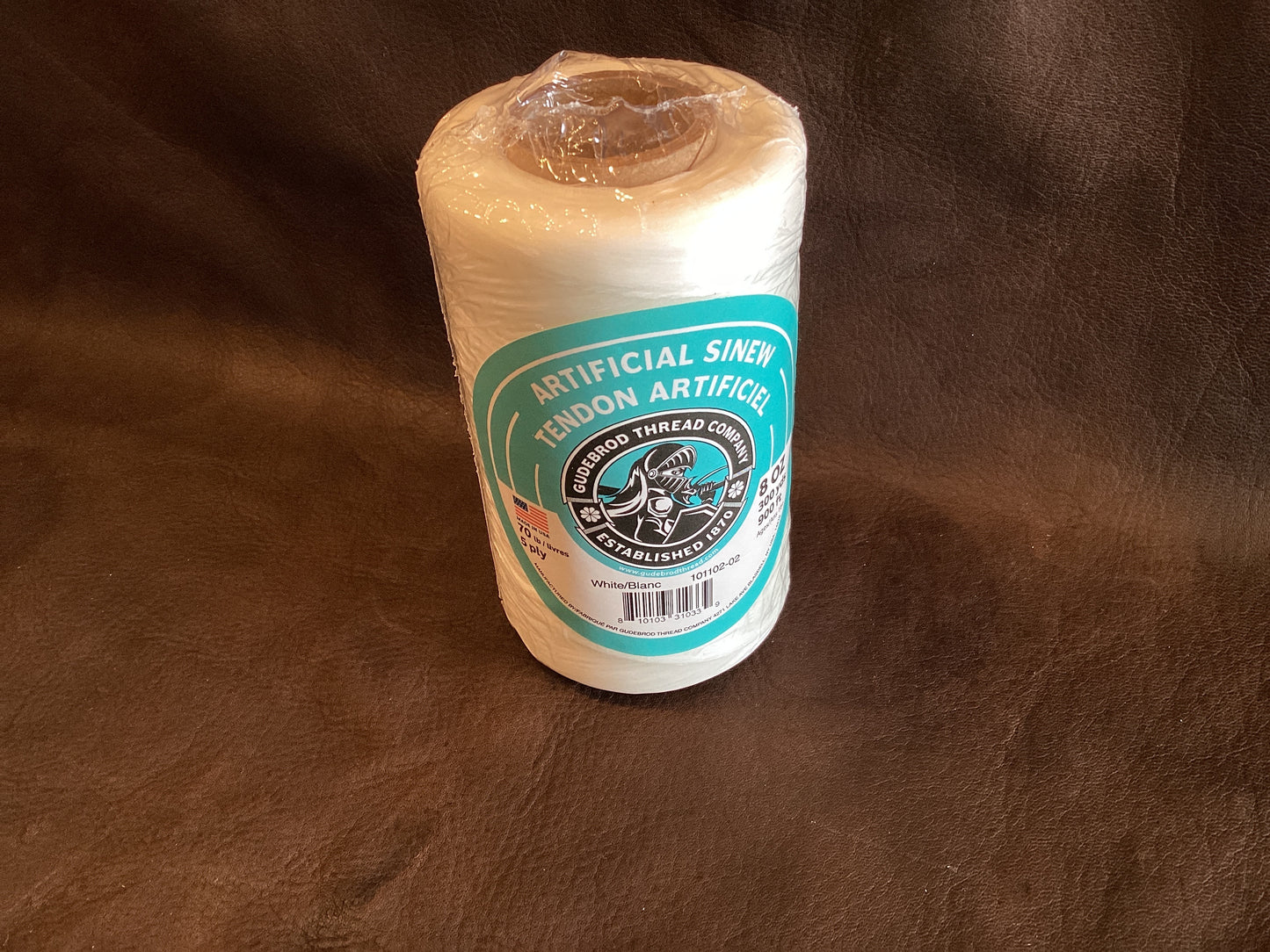 White Gudebrod Sinew 300yd