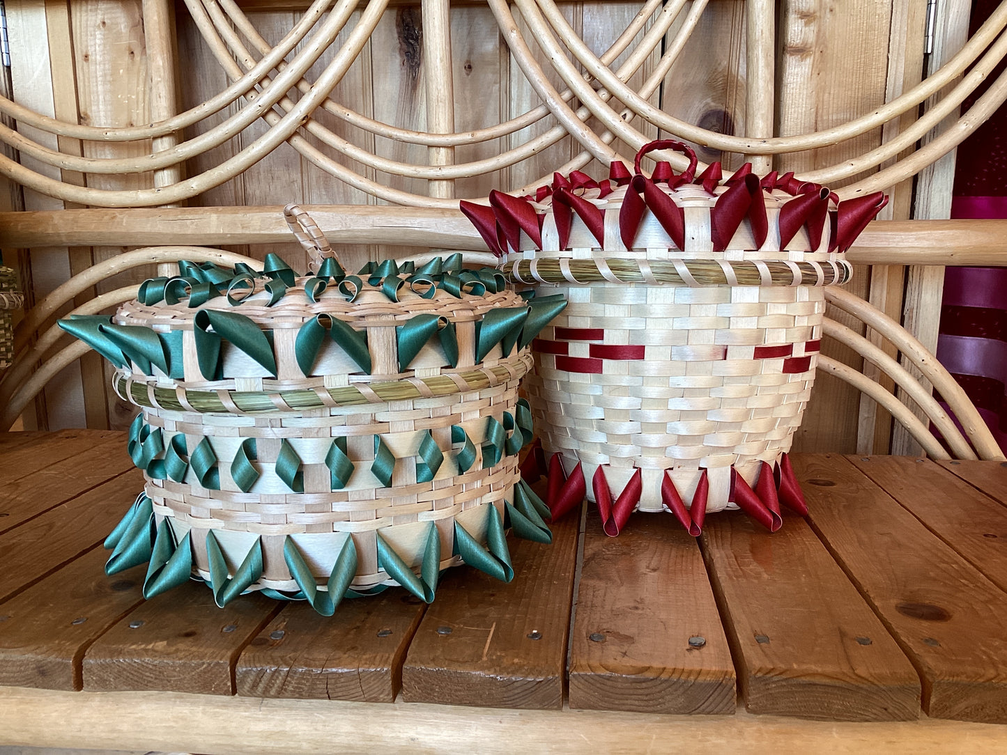 Large Pointed Basket