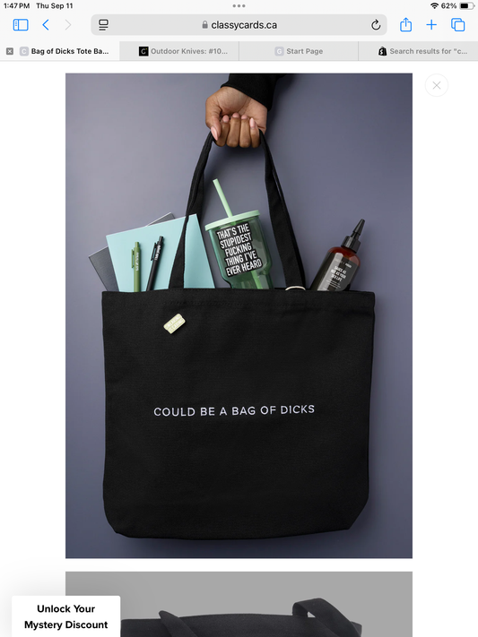 Bag of Dicks Tote