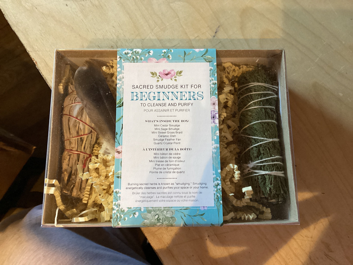 Sacred Smudge Kit Harmony Cleansing