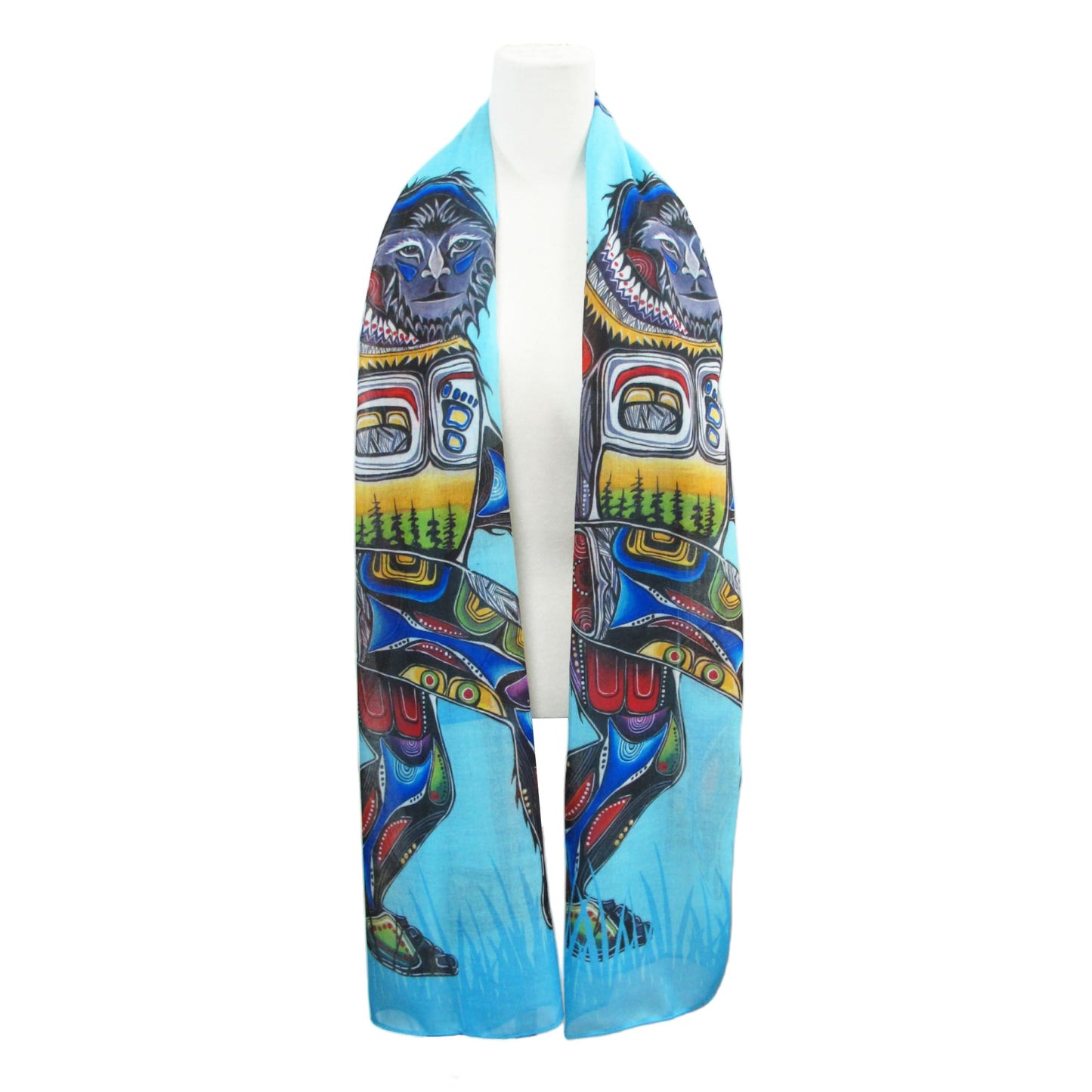 Sasquatch Artist Scarf