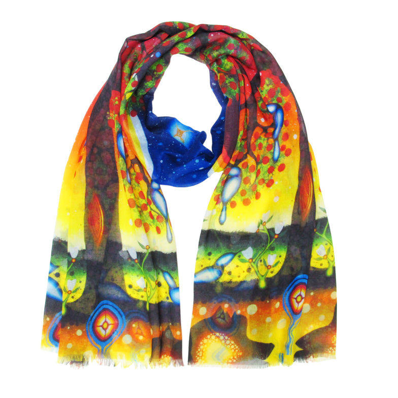 Tree of Life Artist Scarf