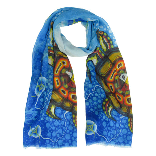 Medicine Turtle Scarf