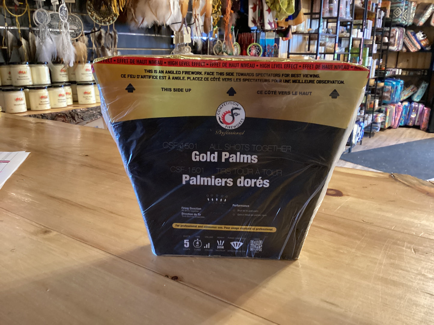 Gold palms