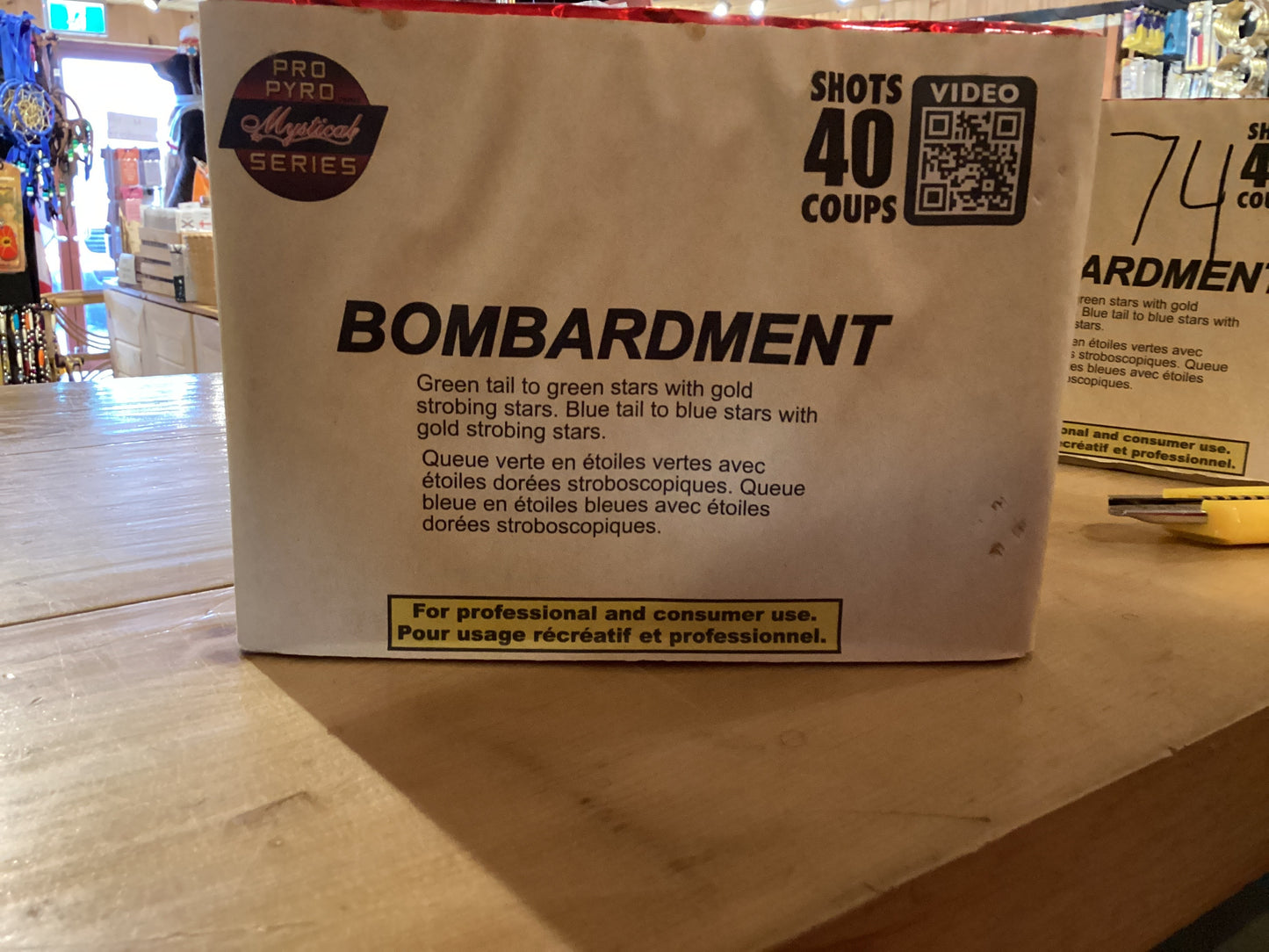 Bombardment 40 shot