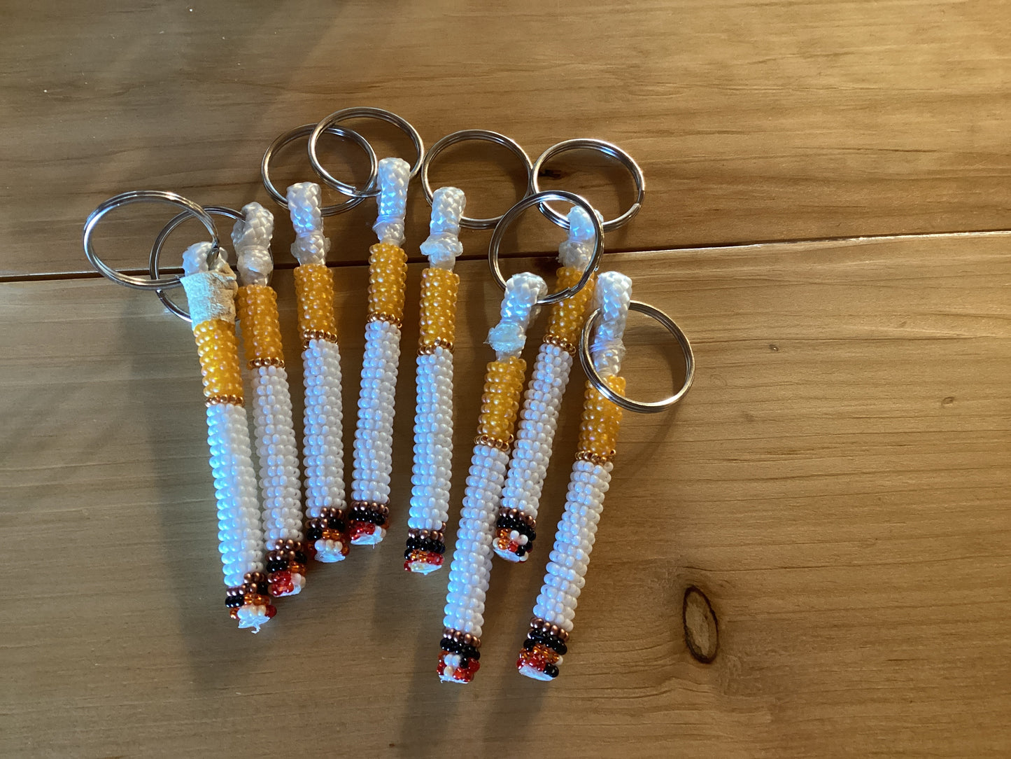 Beaded Cig keychain