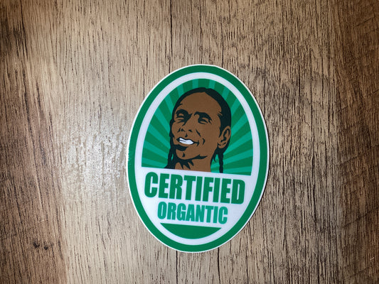 Certified Organtic Sticker