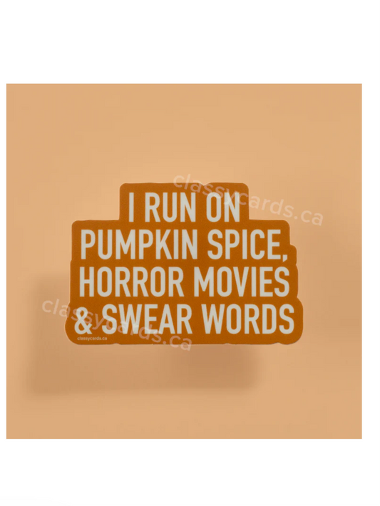Pumpkin Spice Sticker