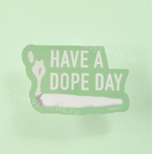 Dope Day Sticker