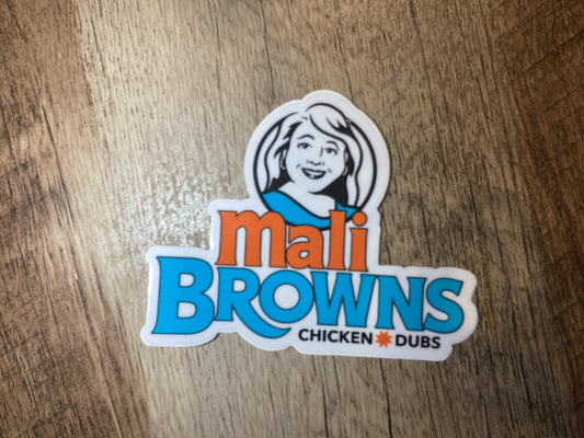 Mali Browns Sticker