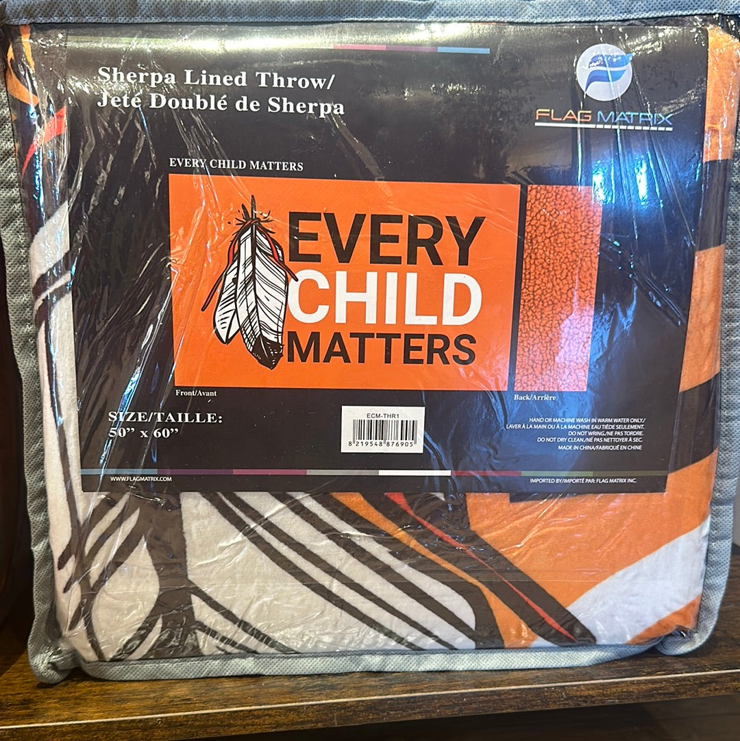 Every child matters Sherpa throw