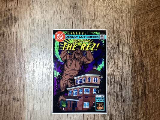 Deadly Guy Comics Sticker