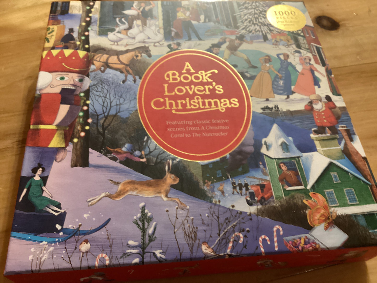 A Book Lover’s Christmas Puzzle
