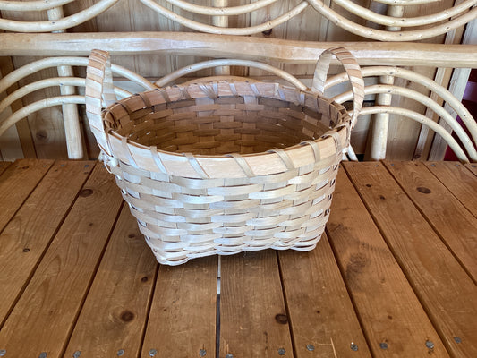 Large Basket With Small Handles