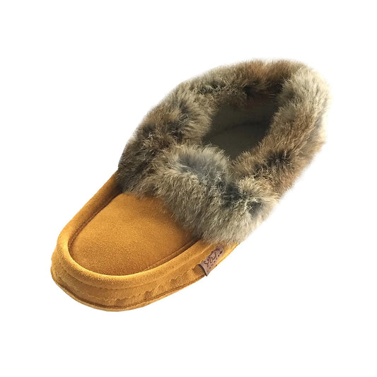 Laurentian Chief Rabbit Fur Moccasins (Men's)