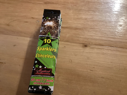 7 inch sparklers