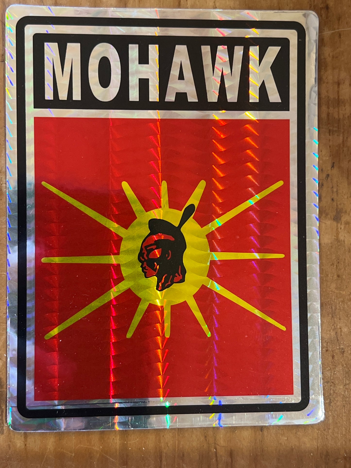 Mohawk Warrior Sticker