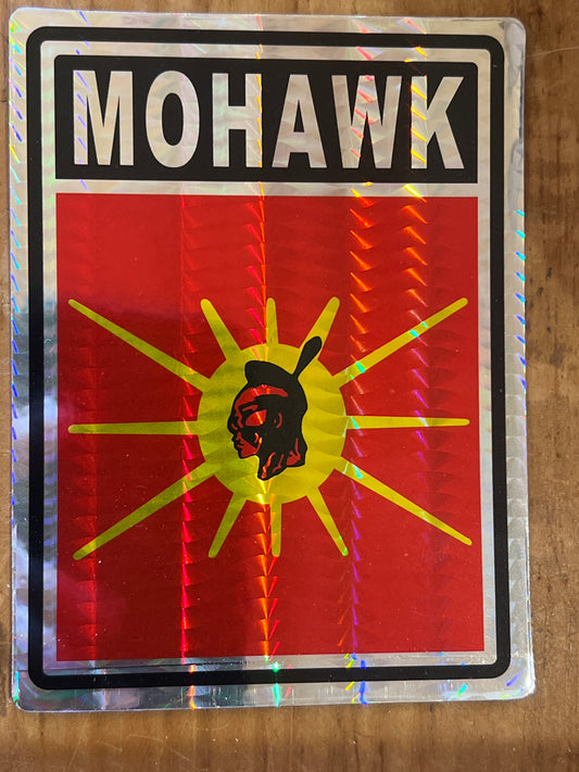 Mohawk Warrior Sticker