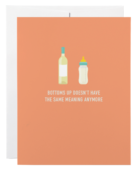 Bottoms Up Card