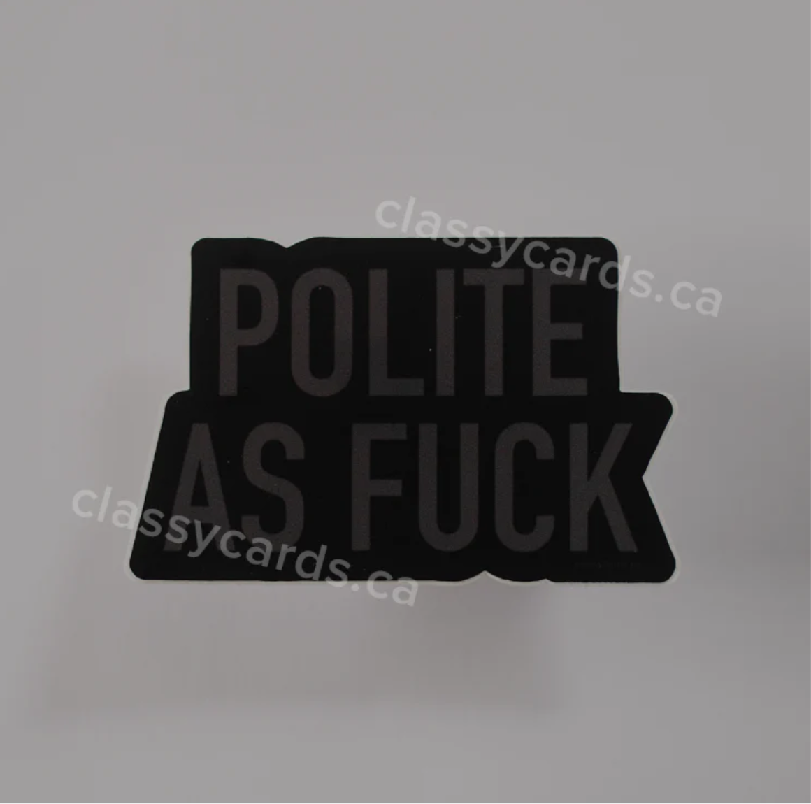 Polite Sticker