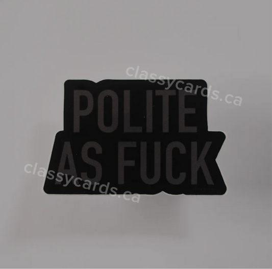 Polite Sticker