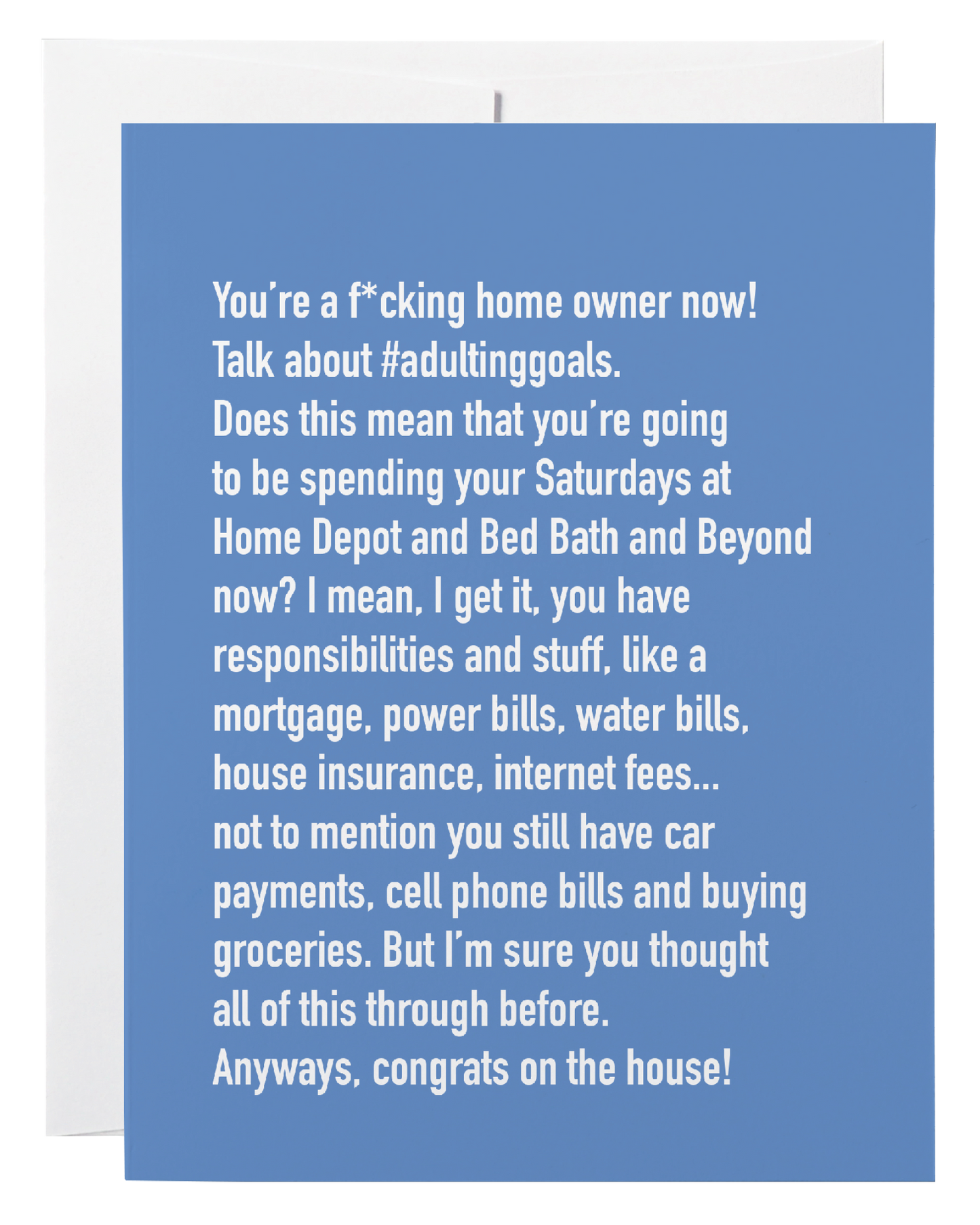 Home Owner Chatty Cathy Card