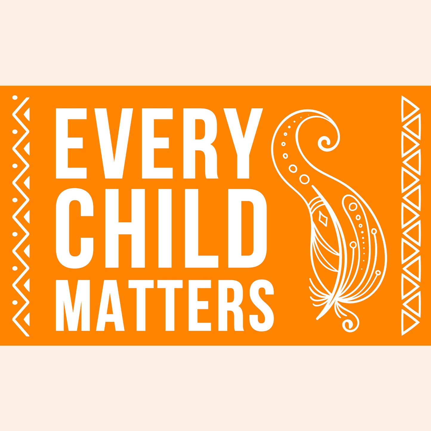 Every Child Matters (Geometric) 36×60 Flag