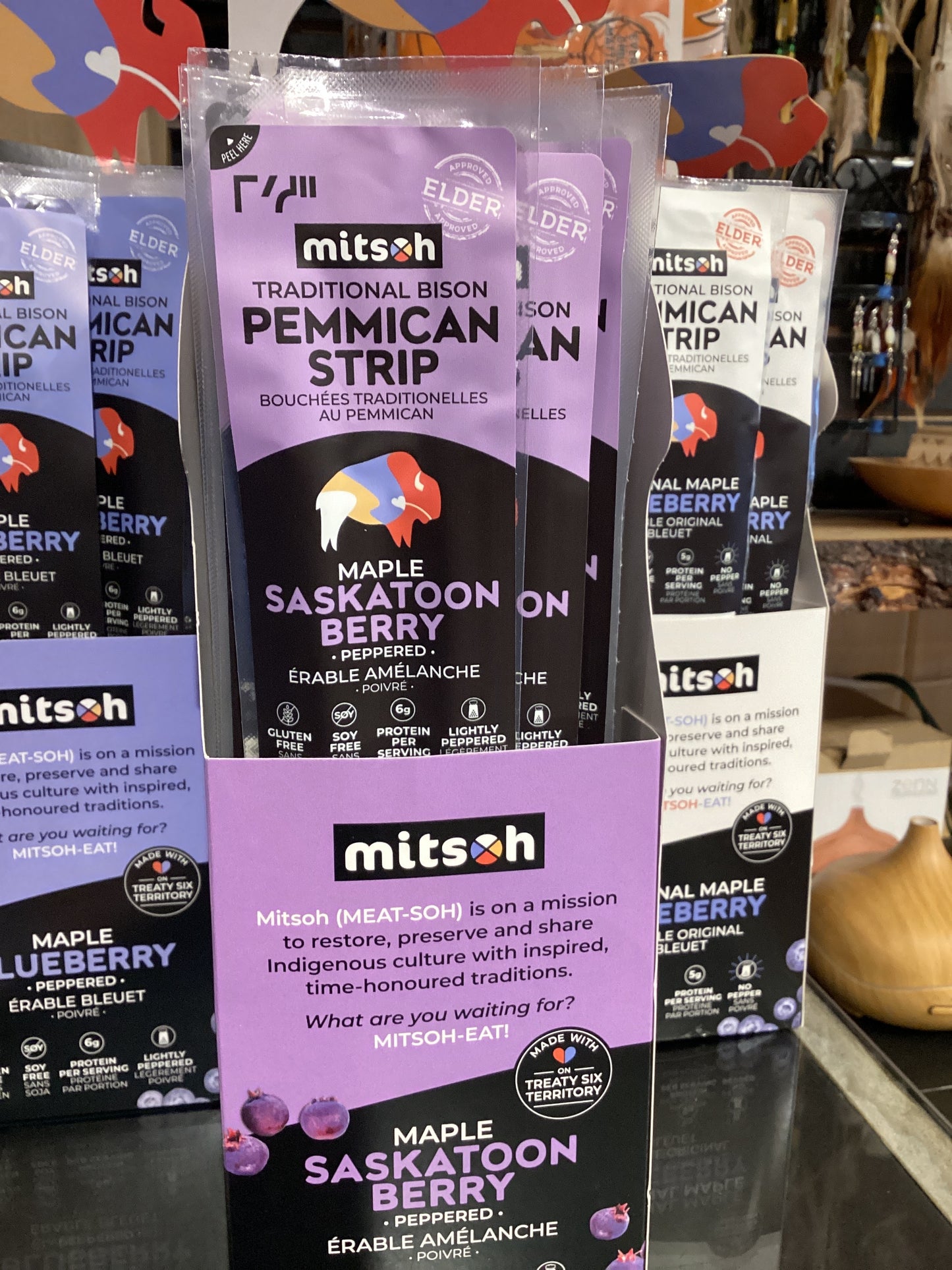 Pemmican Strips Maple Saskatoon Berry