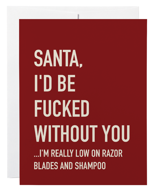 Santa Fucked Without Card