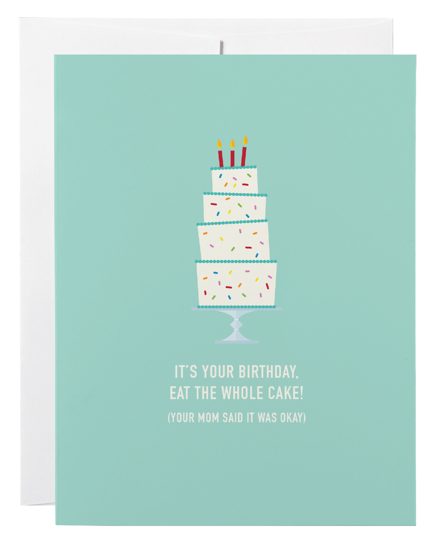 Tall Cake Card