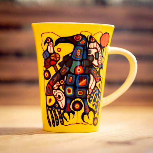 Man Changing into Thunderbird Porcelain Mug