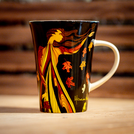 Leaf Dancer Porcelain Mug