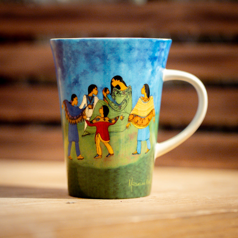 Family Circle Porcelain Mug