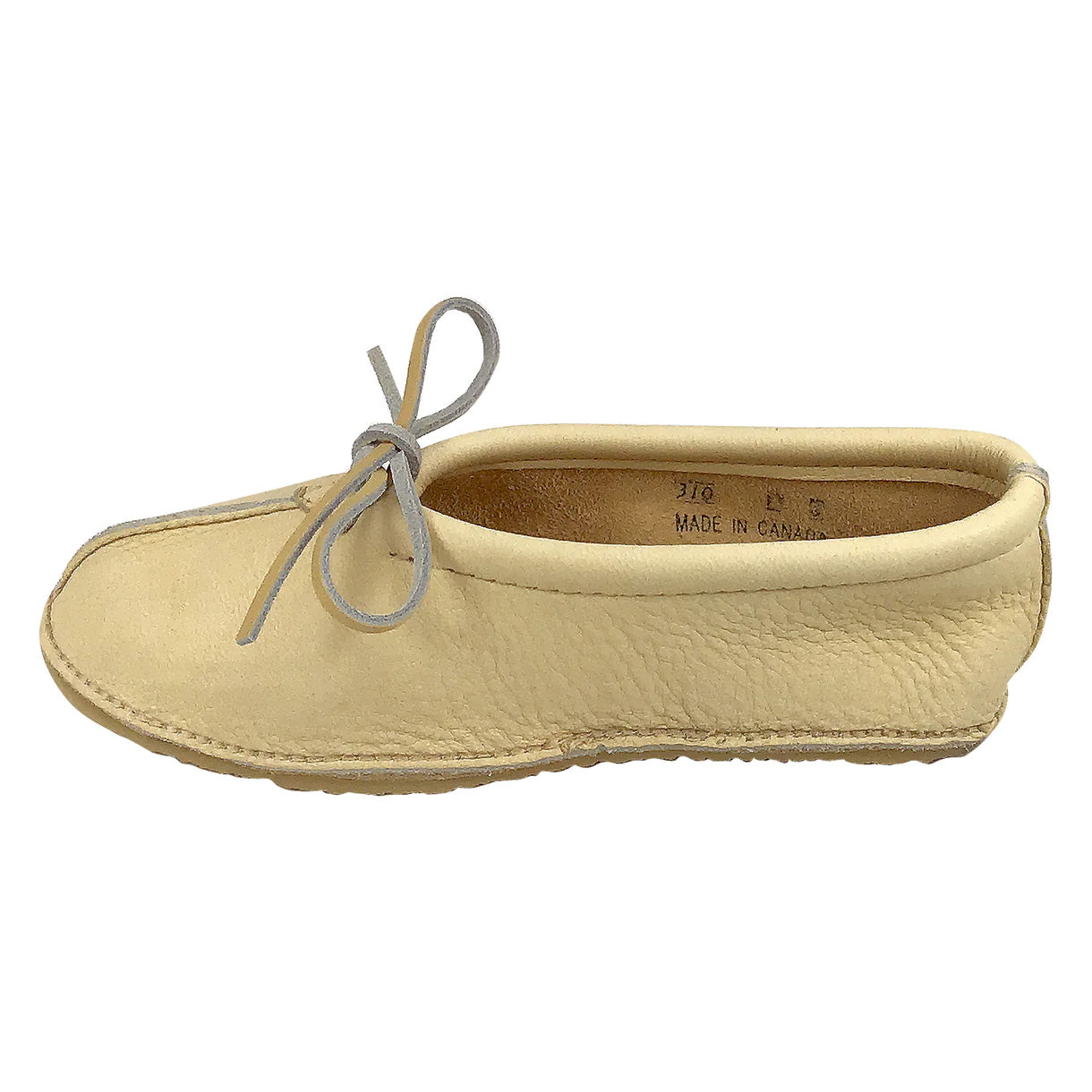 "Laurentian Chief Ballerina slipper, insole, crepex natural sole" (Women's)