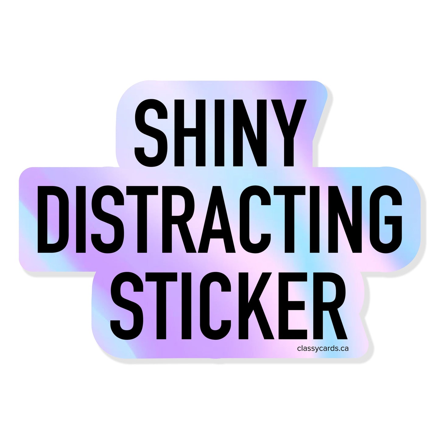 Shiny Distracting Sticker