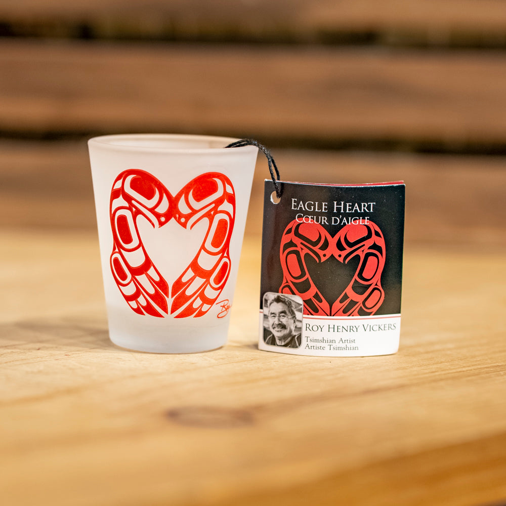 Eagle Heart Shot Glass