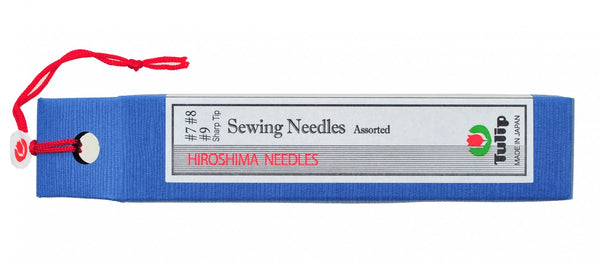 Tulip Hiroshima Sewing Needles; Assorted #7/#8/#9 (8pcs)