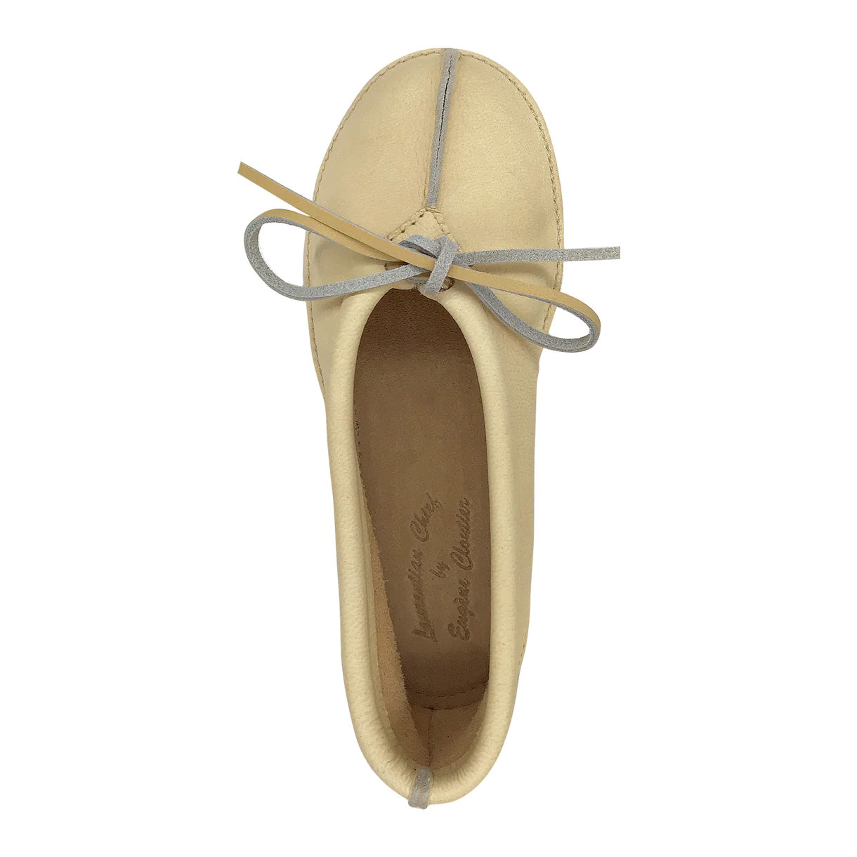 "Laurentian Chief Ballerina slipper, insole, crepex natural sole" (Women's)