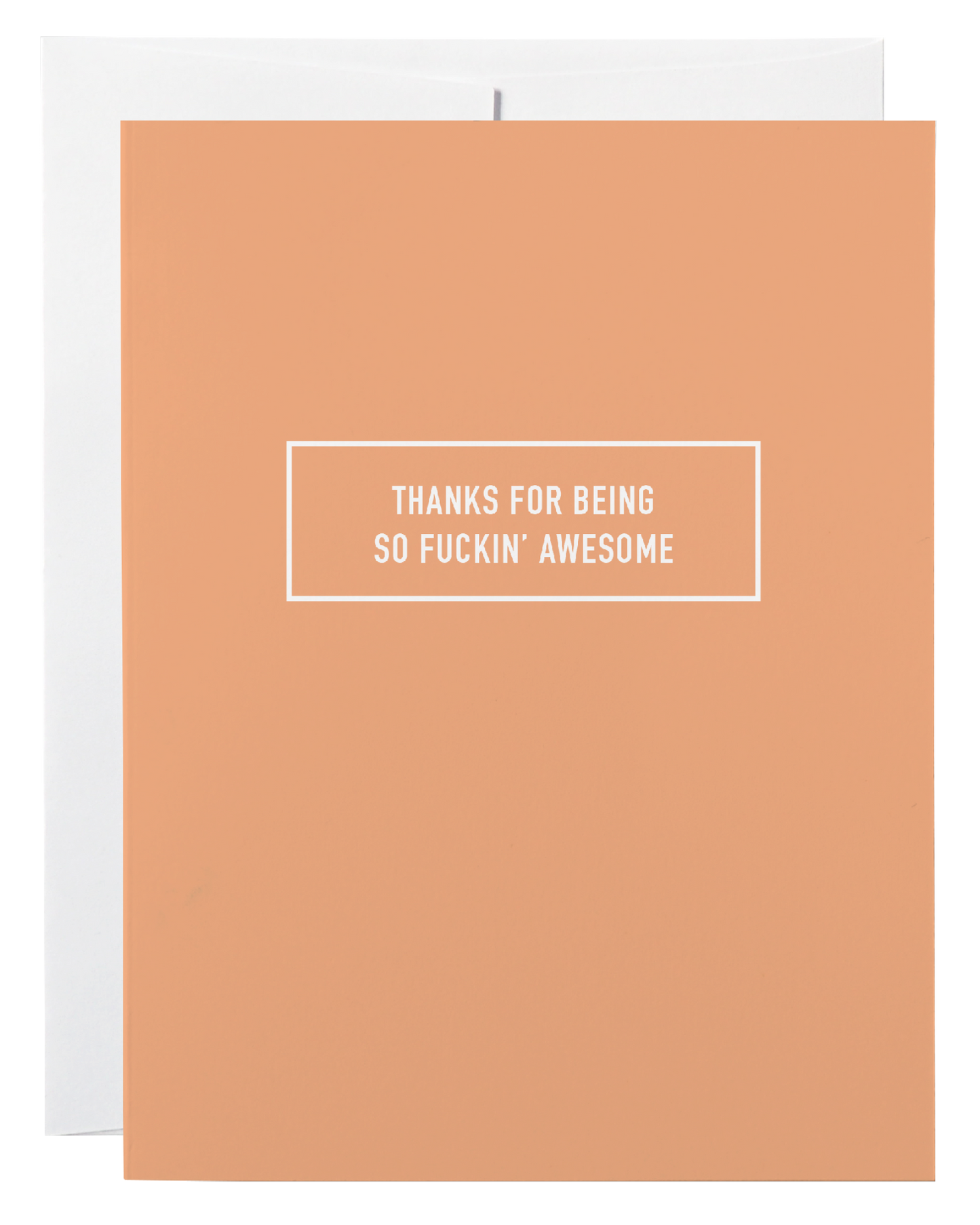 Awesome Thanks Card