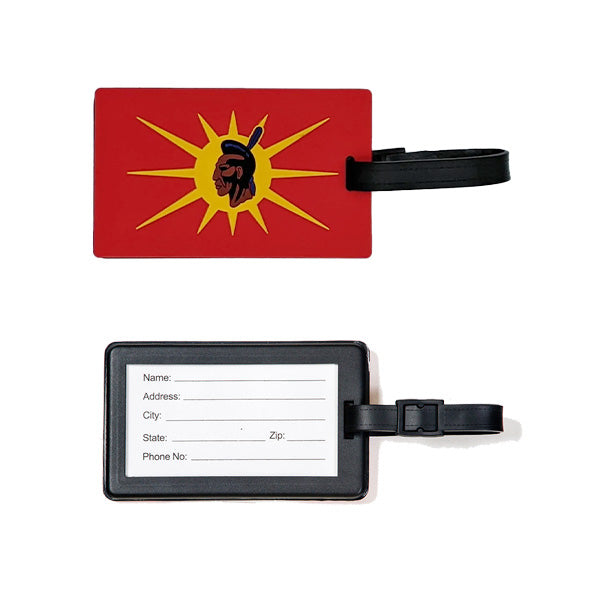 Mohawk Warrior Luggage Tag