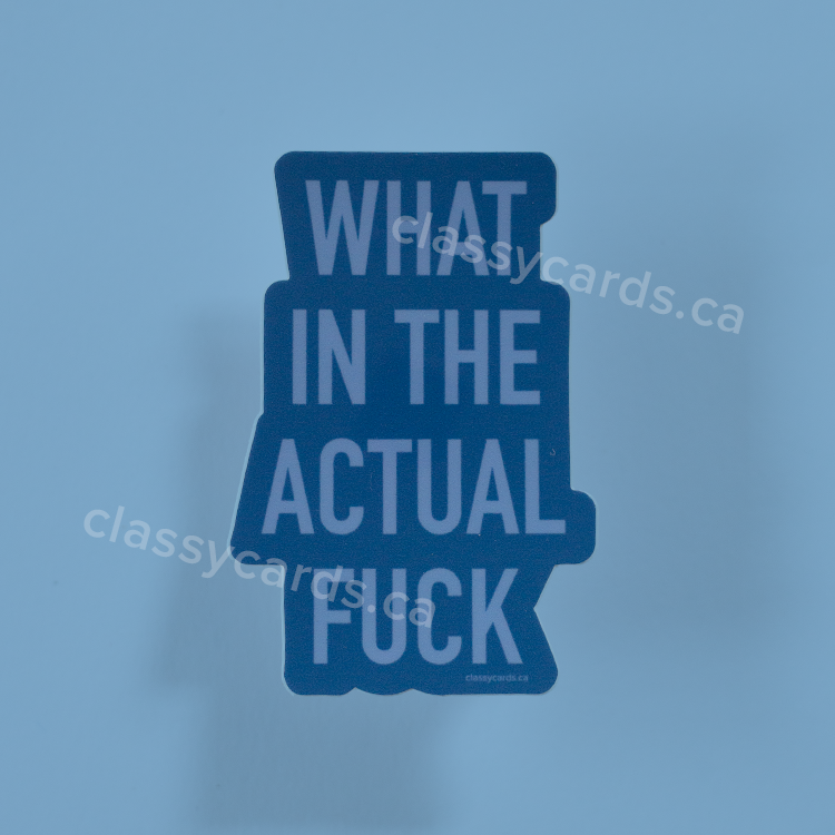 Actual Fuck Sticker