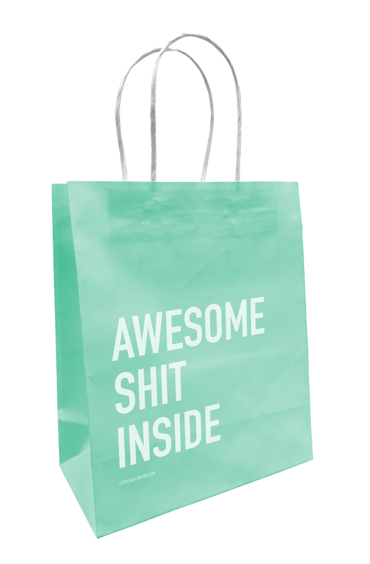 Awesome Shit Inside Gift Bag