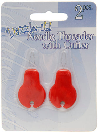 Dazzle-It Needle Threader w/ Cutter (2pcs)